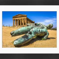 Agrigento Mitoraj: Tajemnice rzeźby Fallen Icarus w Dolinie Świątyń
