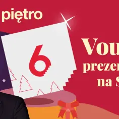 Teatr 6. piętro: voucher prezentuje się na Święta. Idealny prezent dla miłośników teatru w Warszawie.
